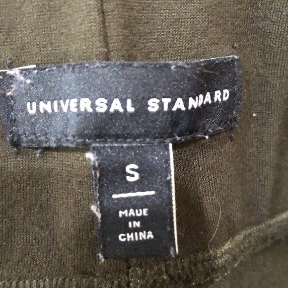 Universal Standard Smart Signature Ponte Pants Size Small Dark Olive Green - Picture 10 of 11